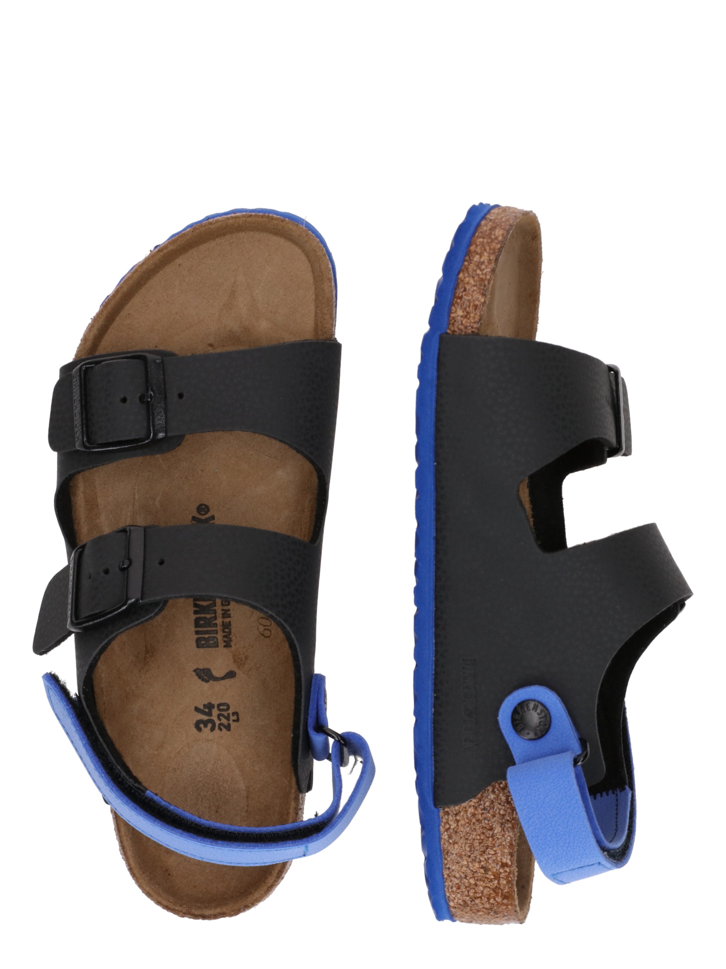 Calzatura aperta 'Milano' di BIRKENSTOCK in nero