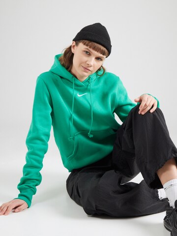 Nike Sportswear Свитшот 'PHNX FLC' в Зеленый: спереди