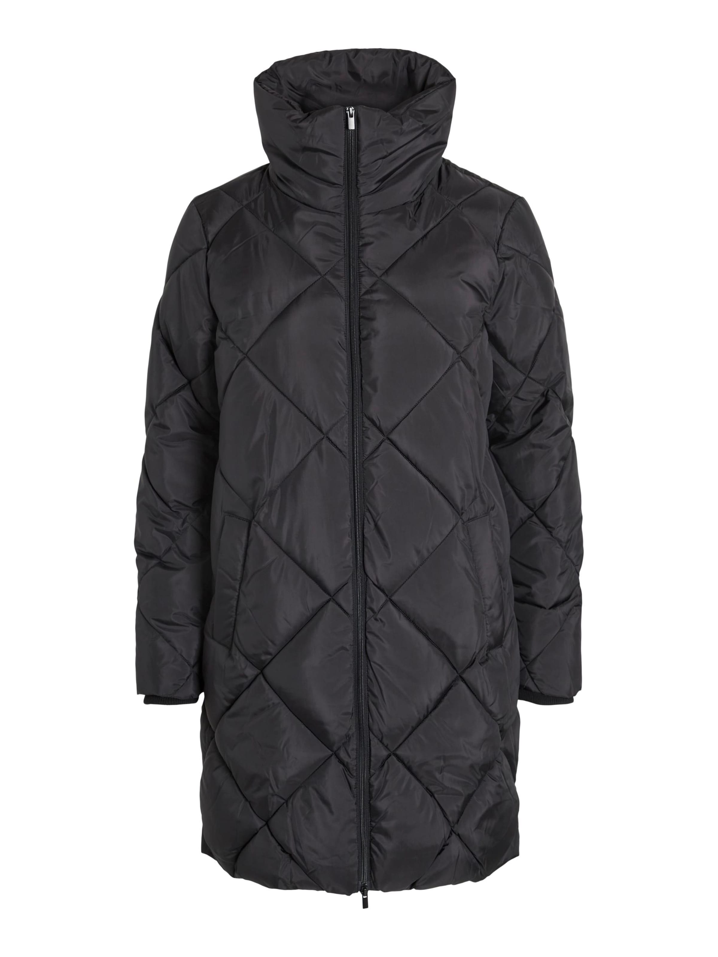 VILA Winter coat 'VIAdaya' in Black: front