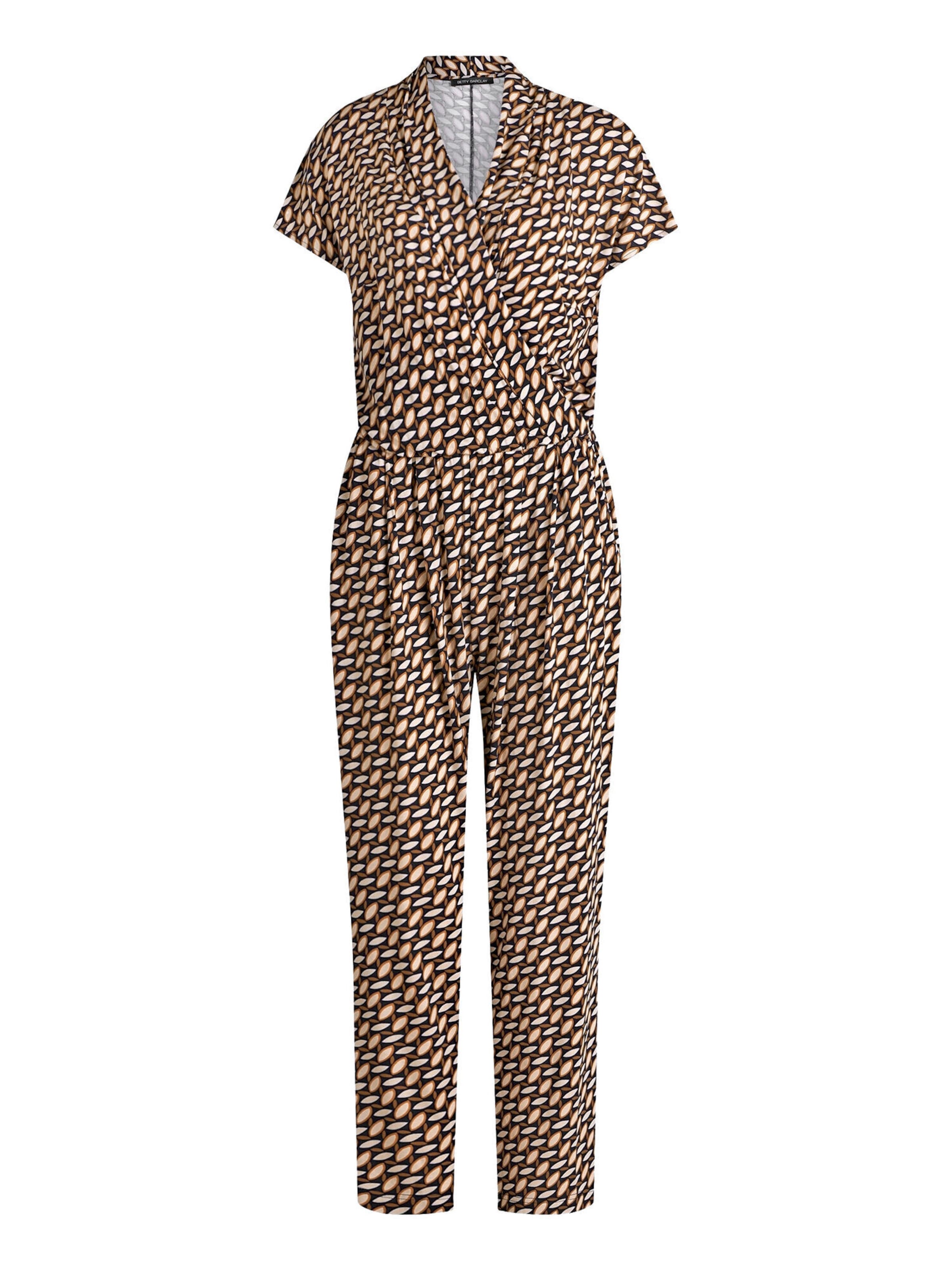Tuta jumpsuit di Betty Barclay in marrone: frontale