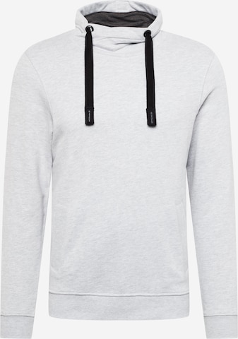 TOM TAILORSweater majica - siva boja: prednji dio