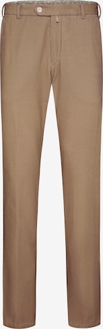 MEYER Chino 'Rio 2-8619' in Bruin: voorkant