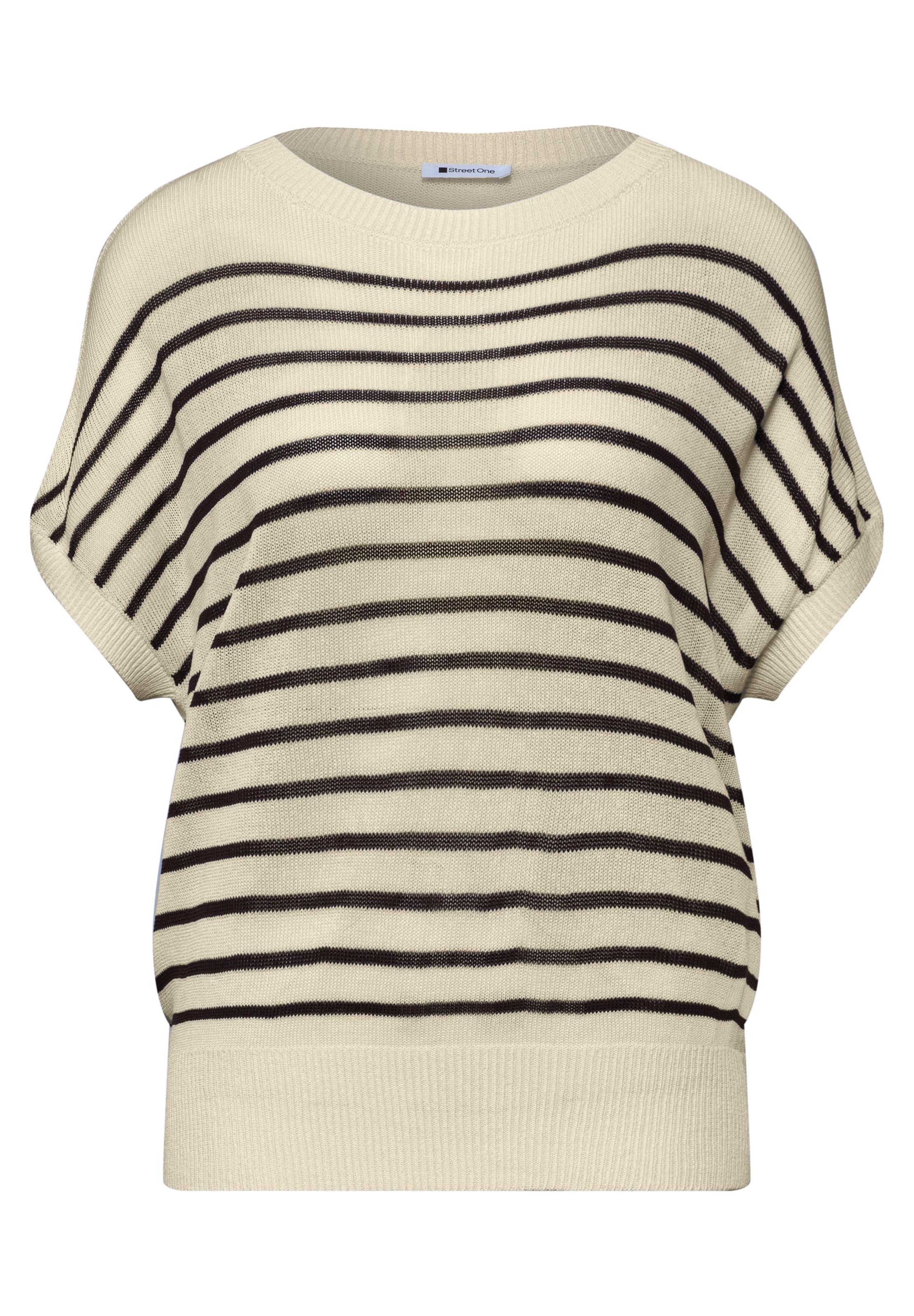 STREET ONE Sweater in Beige: front