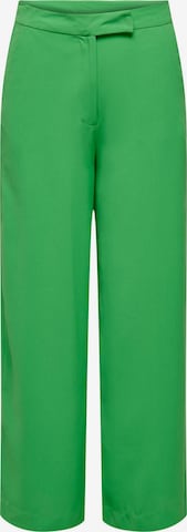 JDY Wide leg Pants 'VINCENT' in Green: front