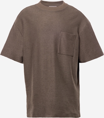 T-Shirt WEEKDAY en gris : devant
