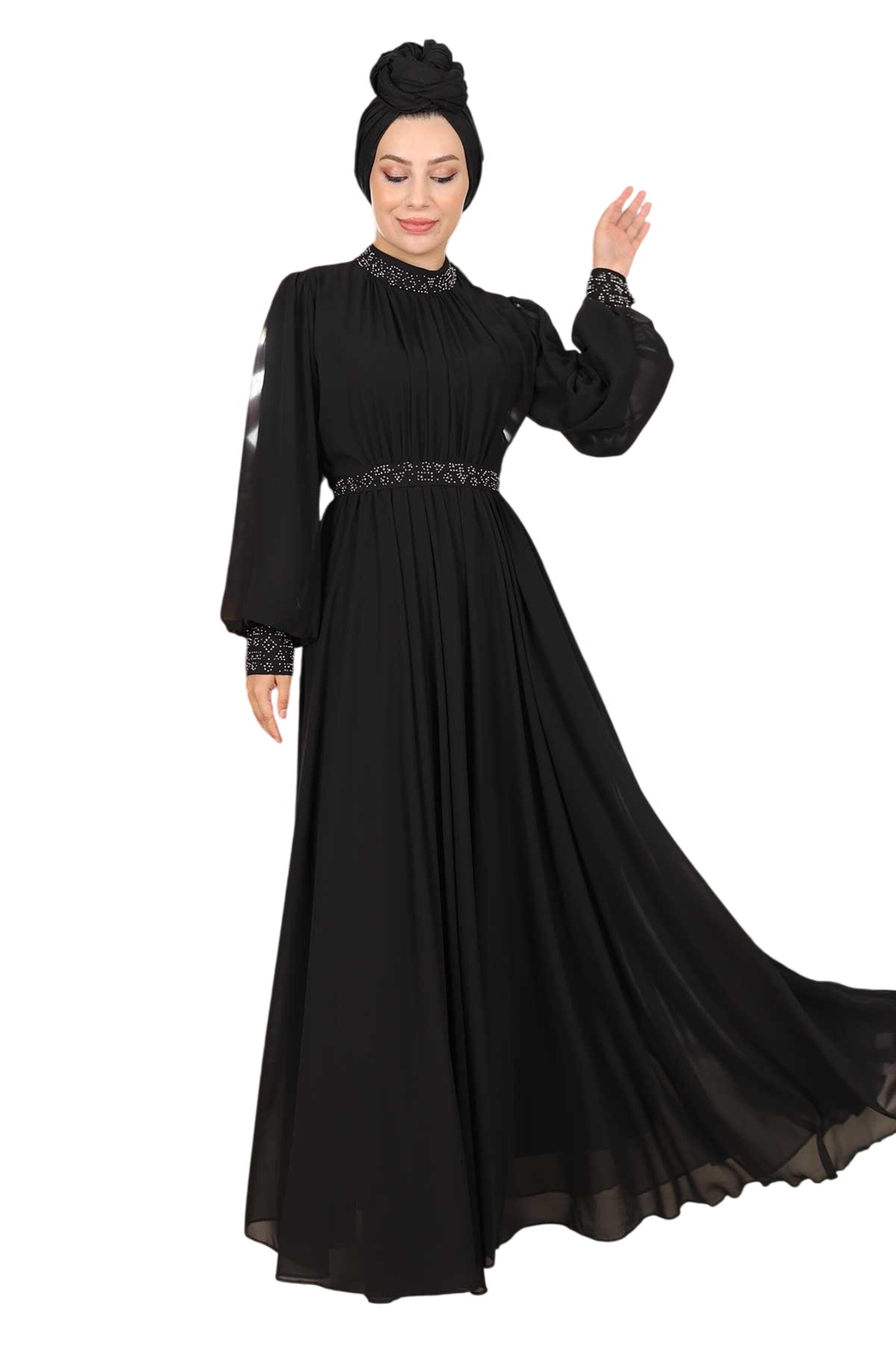 MODAMIHRAM Kleid in Schwarz