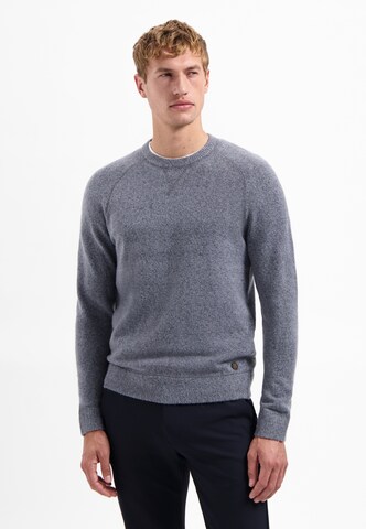 No Excess Pullover in Blau: Vorderseite