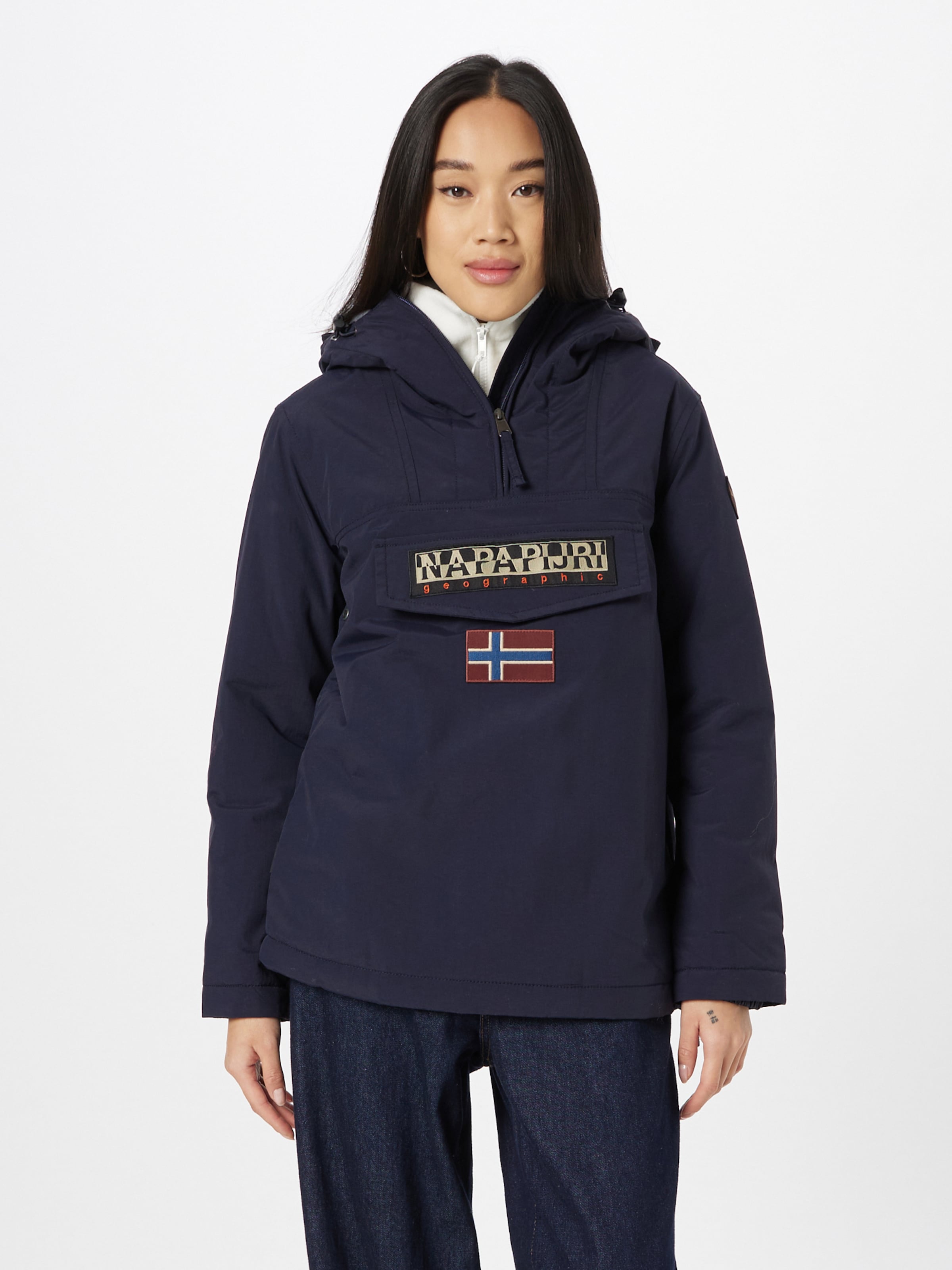 NAPAPIJRI Performance Jacket Rainforest in Marine Blue ABOUT YOU