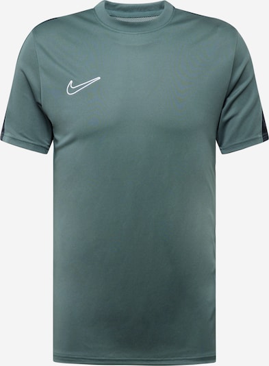 NIKE Sporta krekls 'Academy23', krāsa - tumši zaļš / melns / balts, Preces skats