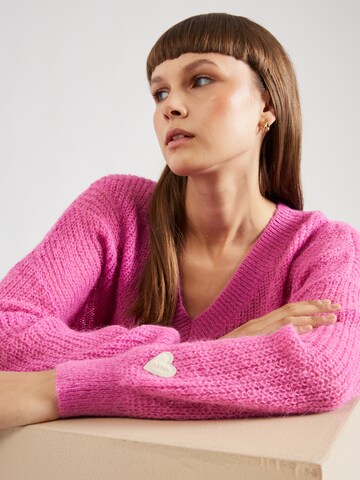 Pull-over 'Airy' Fabienne Chapot en rose