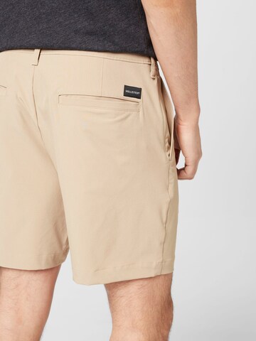 HOLLISTER - Regular Calças chino em bege