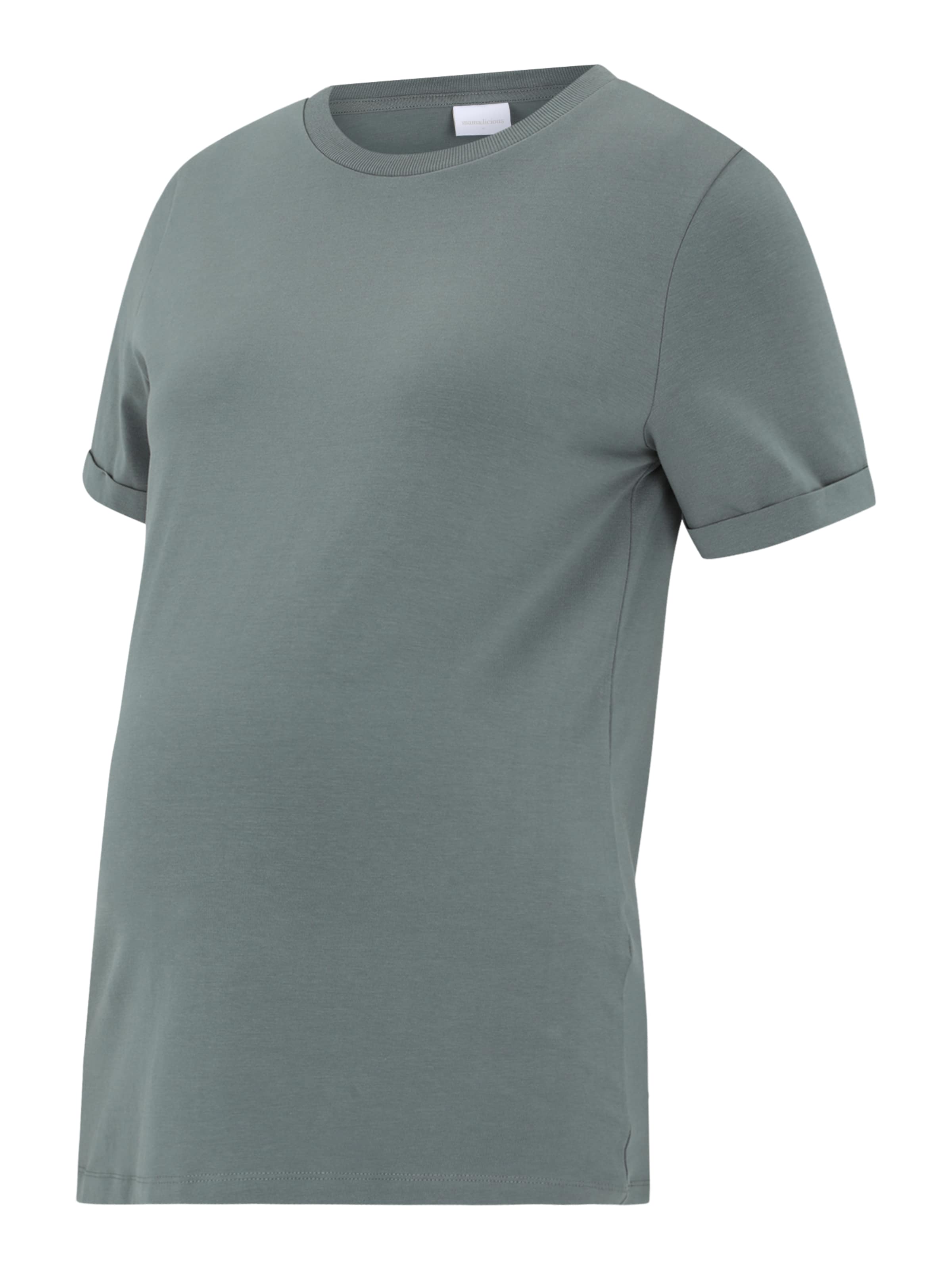 MAMALICIOUS Shirt 'MLNew Eva' in Green: front