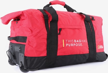 National Geographic Travel Bag 'Pathway' in Red