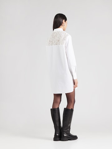 Robe-chemise Karl Lagerfeld en blanc