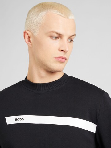 BOSS Sweatshirt 'Salbo 1' in Schwarz