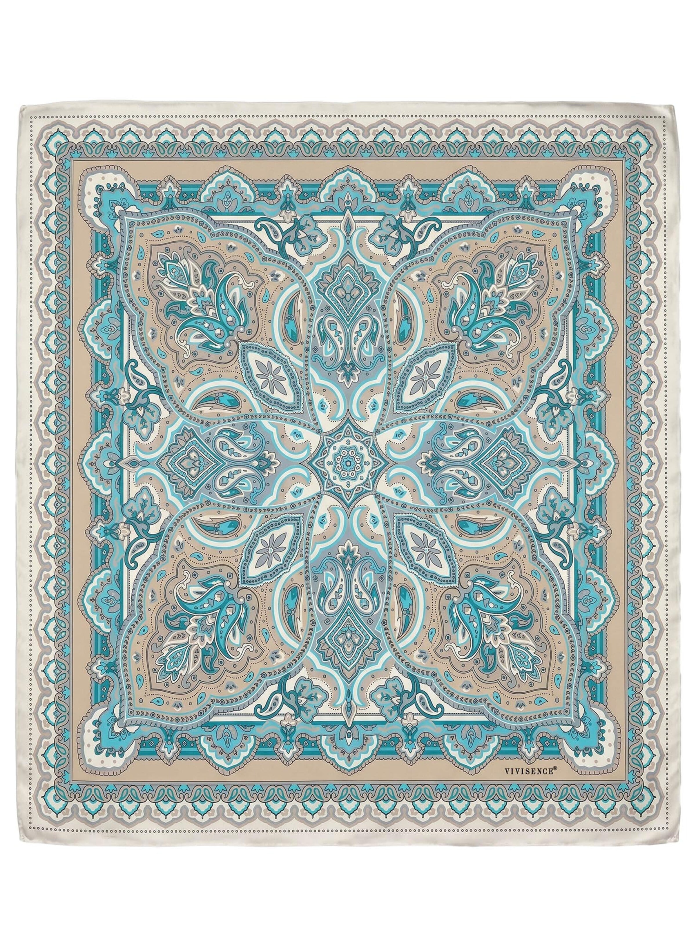 Vivisence Shawl 'S90-001' in Beige: front