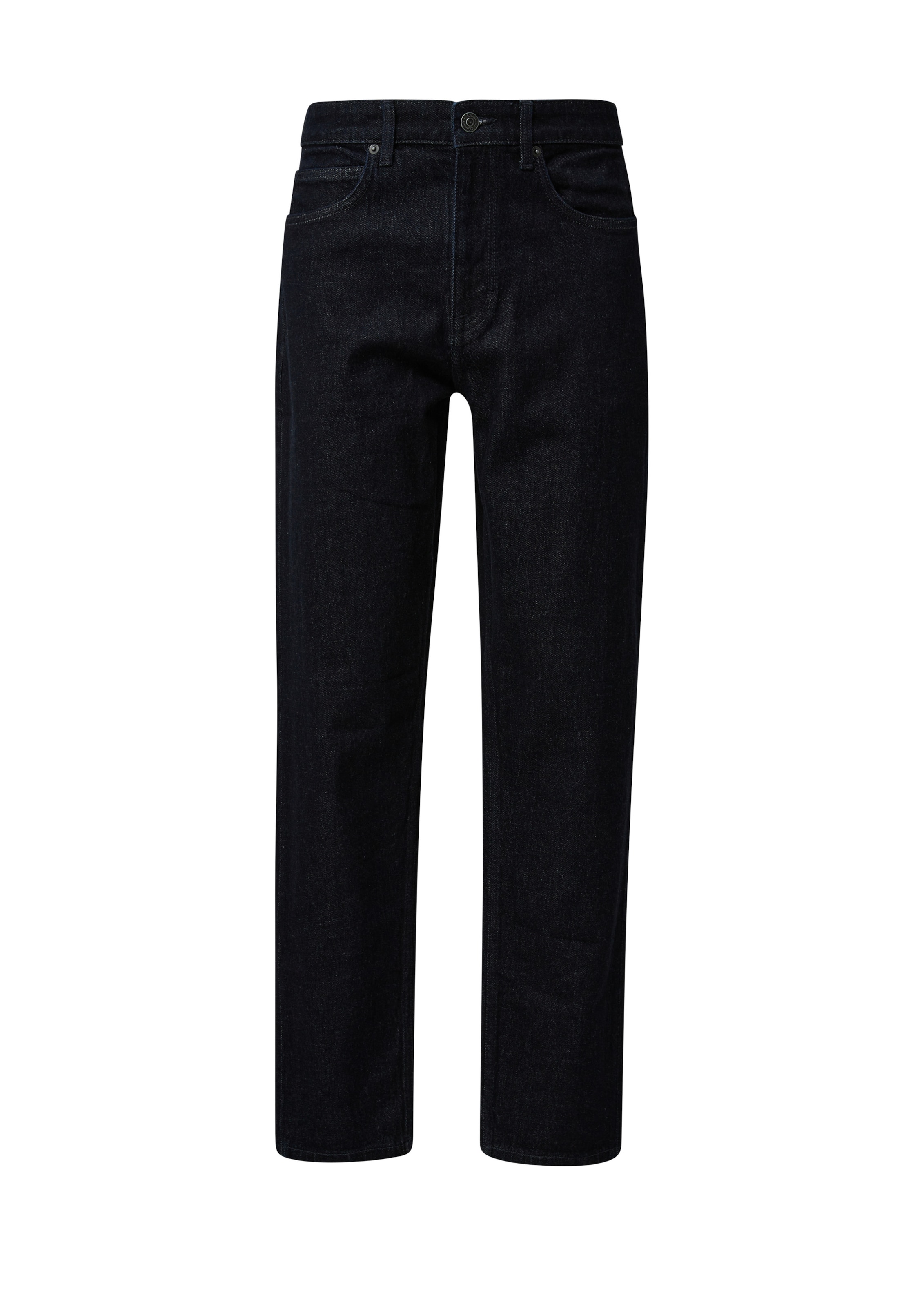 QS Regular Jeans in Blauw: voorkant