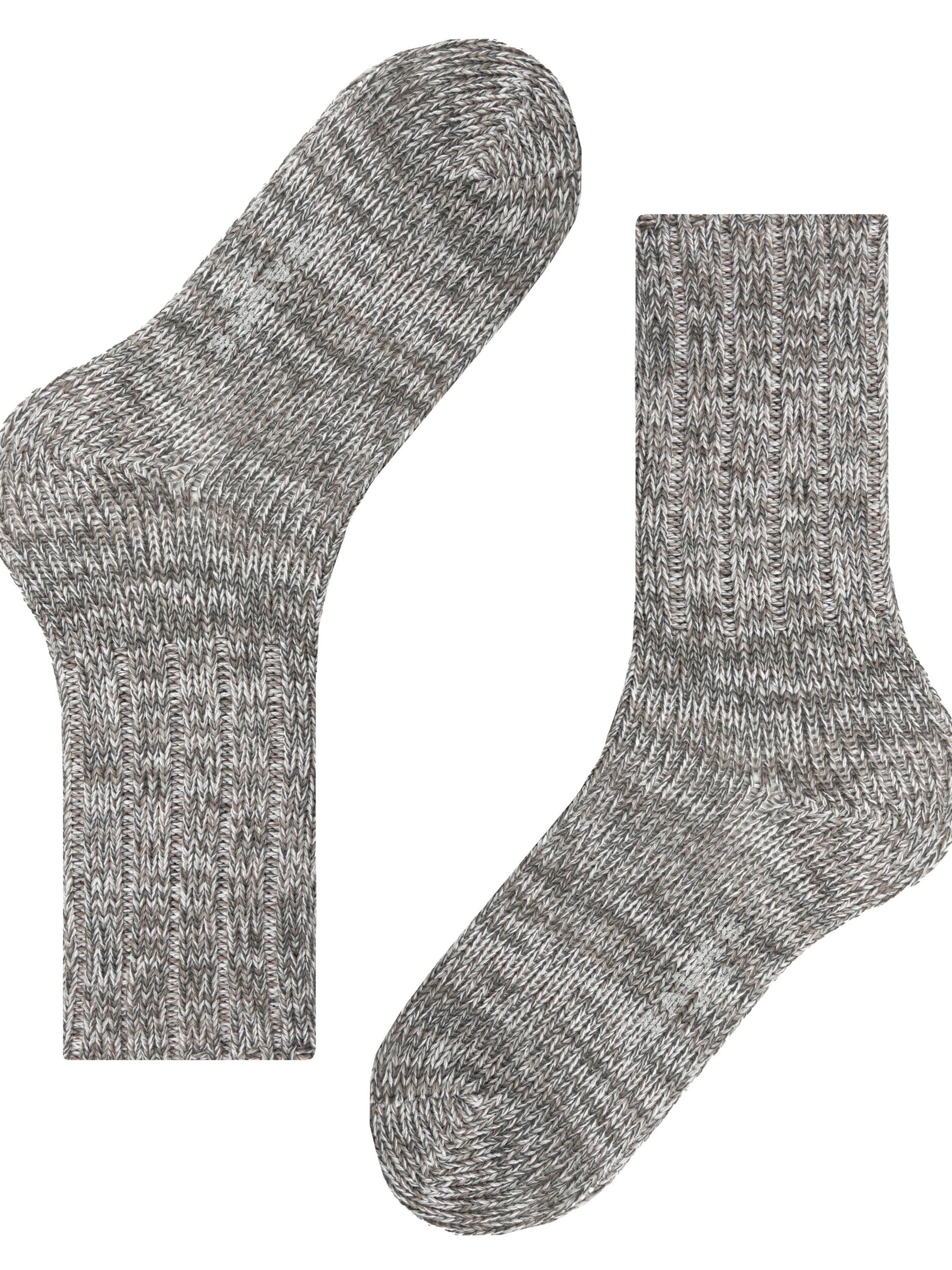 FALKE Socks 'Brooklyn' in Silver