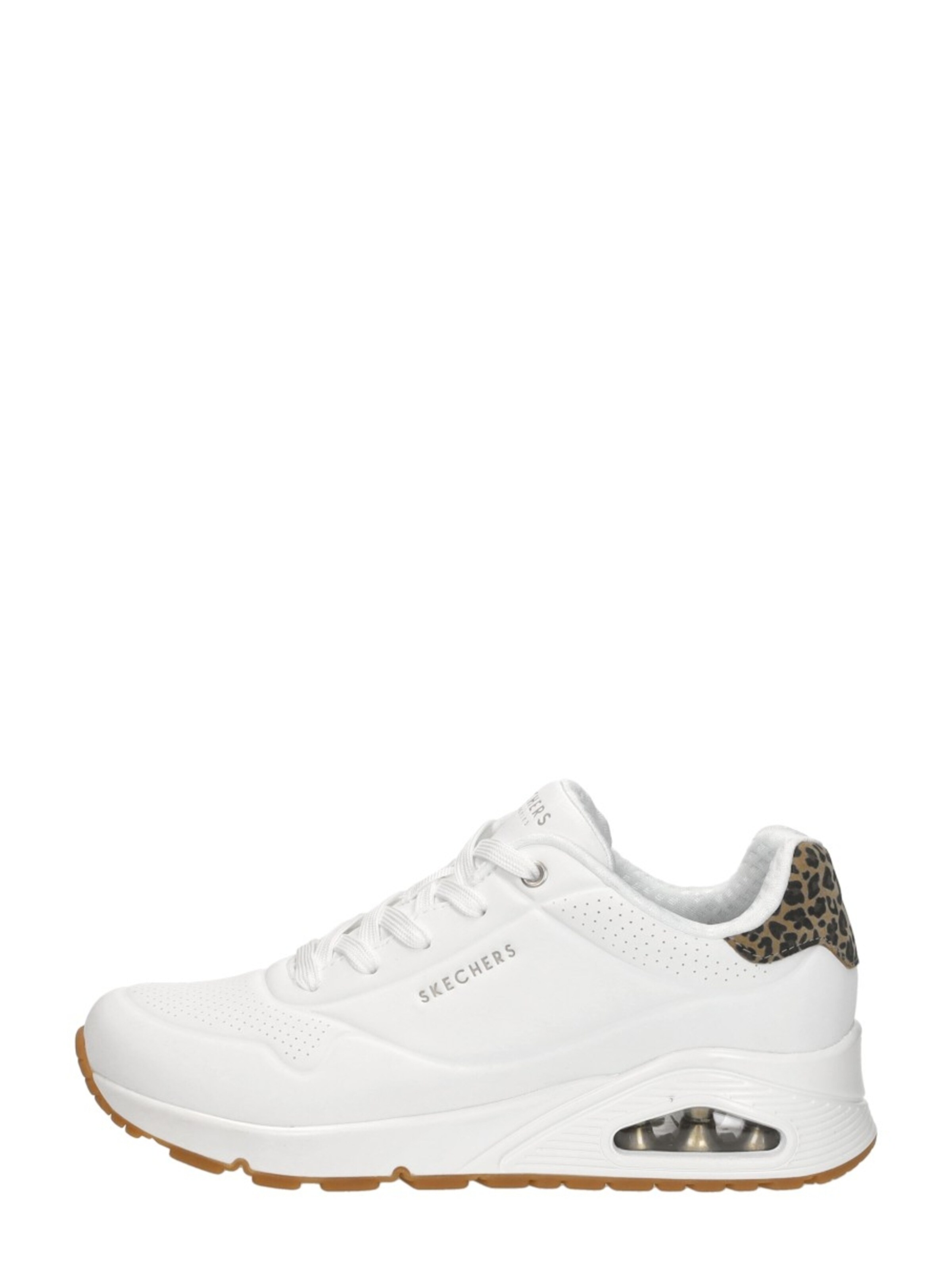 SKECHERS Sneakers laag 'Uno - Jungle Nite' in Wit: voorkant