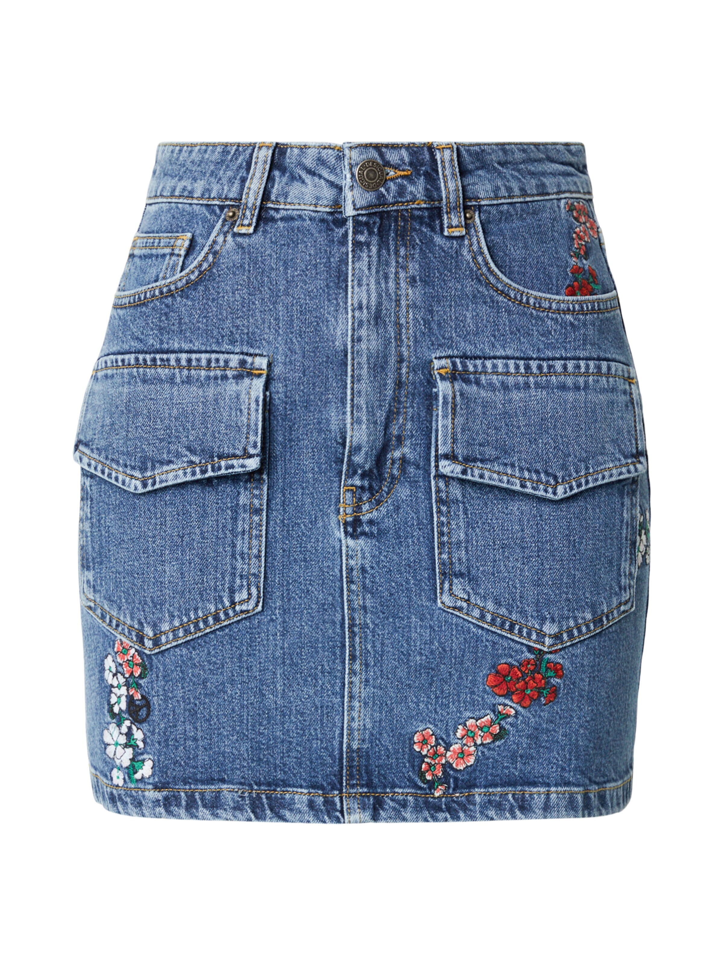 Desigual Rok 'FAL_CARRY' in Blauw: voorkant