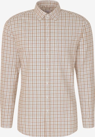 Chemise business SEIDENSTICKER en beige : devant