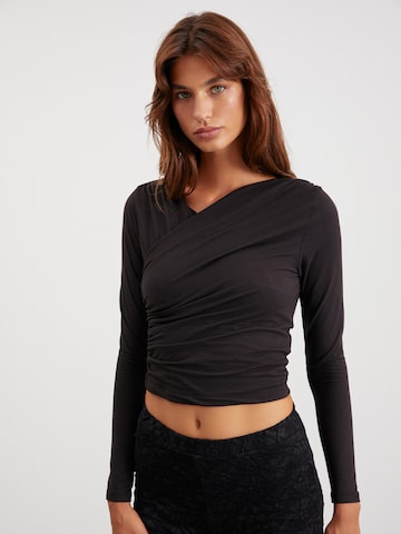 Grimelange Bluse in Schwarz