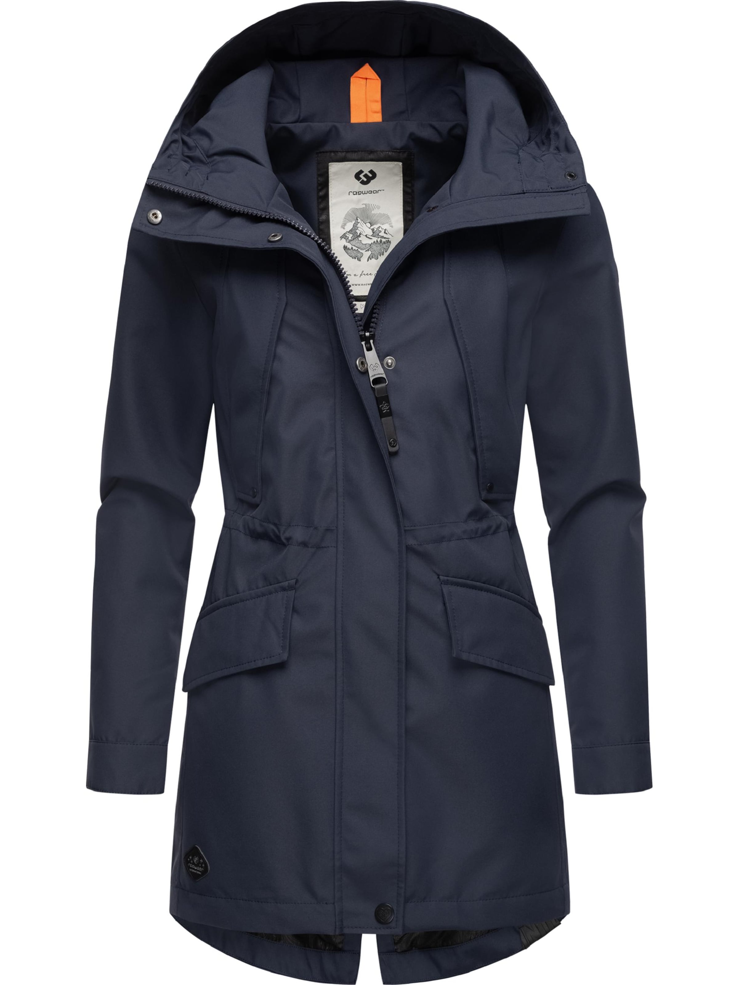 Ragwear Functionele mantel 'Begonia' in Blauw