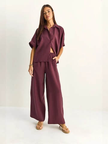 Bianco Lucci - Roupa de casa 'Zweiteiliges Set' em roxo