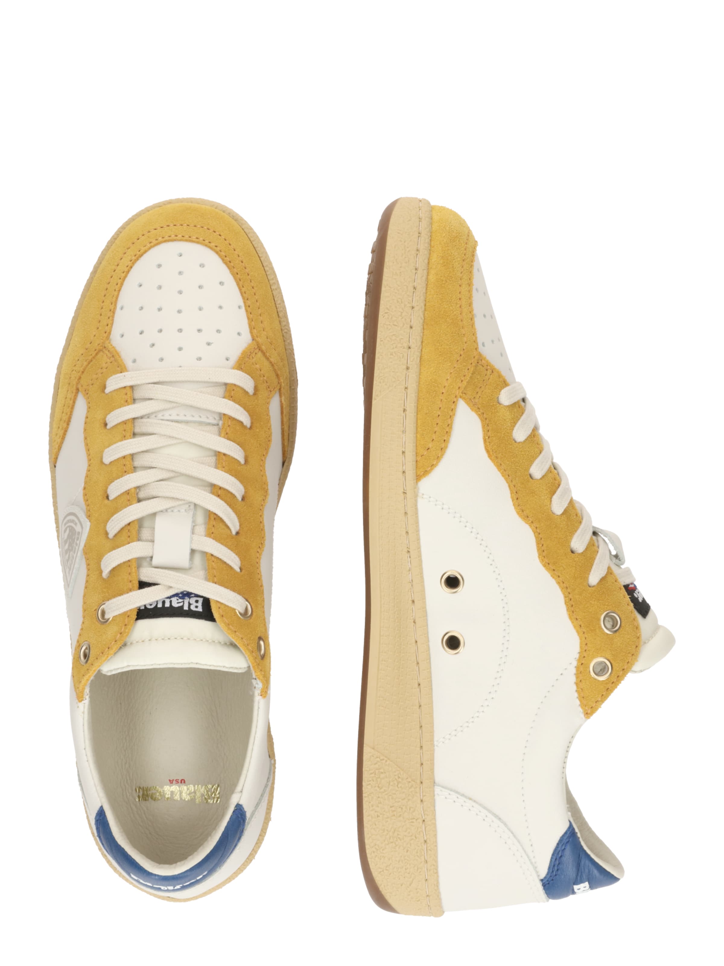 Blauer.USA Tenisky – bílá: boční strana