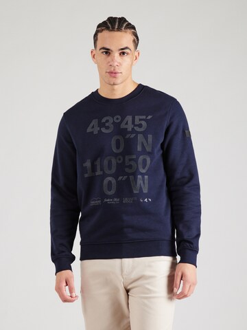 s.Oliver Sweatshirt in Blue: front