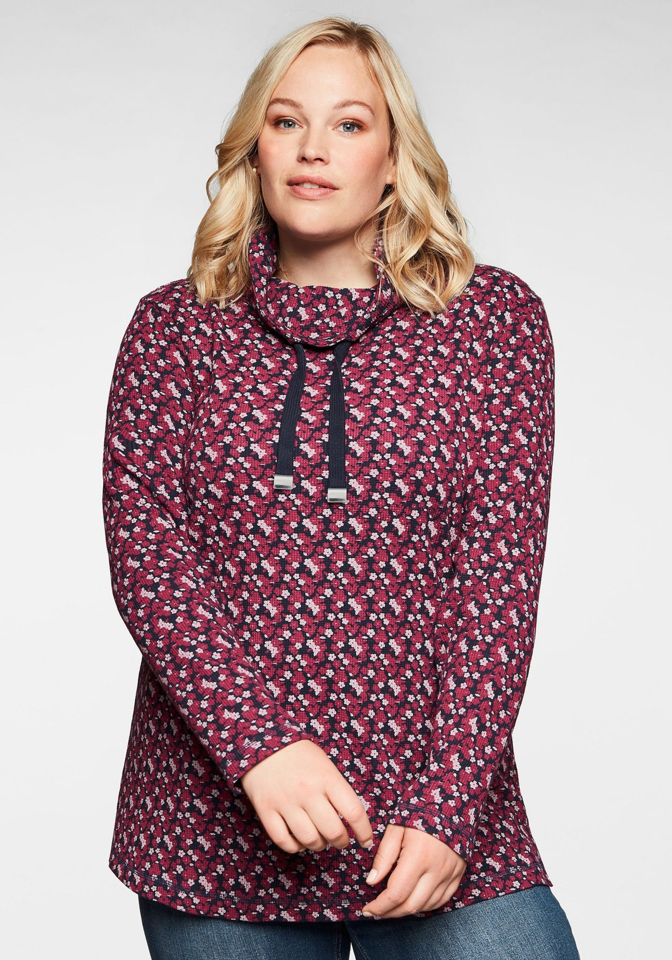 Frauen Sweat SHEEGO Sweatshirt in Rosa - JV11801 Frauen Sweat SHEEGO Sweatshirt in Rosa - JV11801