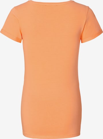 T-shirt 'Freepoort' Supermom en orange