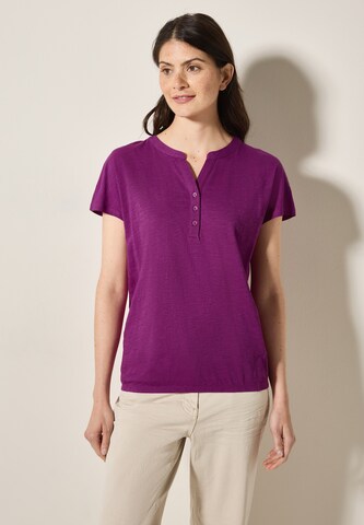 STREET ONE Shirt in Purple: front