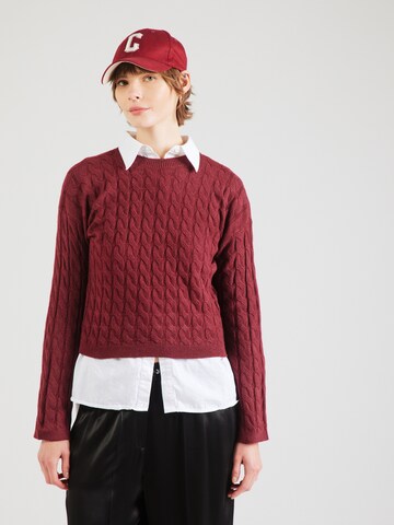 VERO MODA Sweater 'AWLORELLA' in Red: front