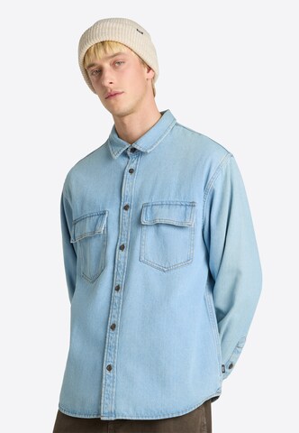 Comfort fit Camicia di VANS in blu: frontale