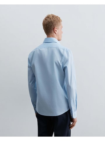 Coupe regular Chemise ' ' Scalpers en bleu : derrière
