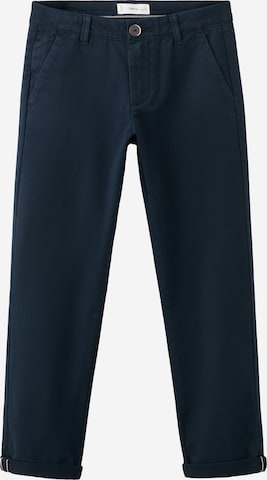 MANGO KIDS Панталон 'PICCOLO' в синьо: отпред