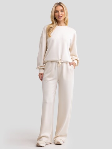 Wide leg Pantaloni 'Lunarap' di BIG STAR in bianco