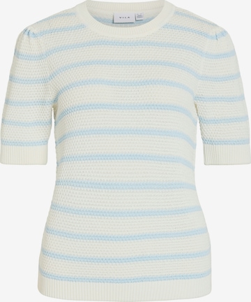 VILA Sweter 'VIDALO' w kolorze biały: przód