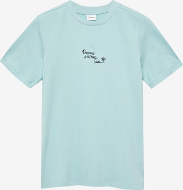 s.Oliver Shirt in Blue: front
