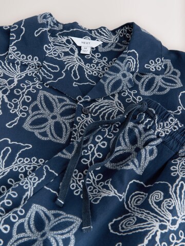Pyjama court Next en bleu