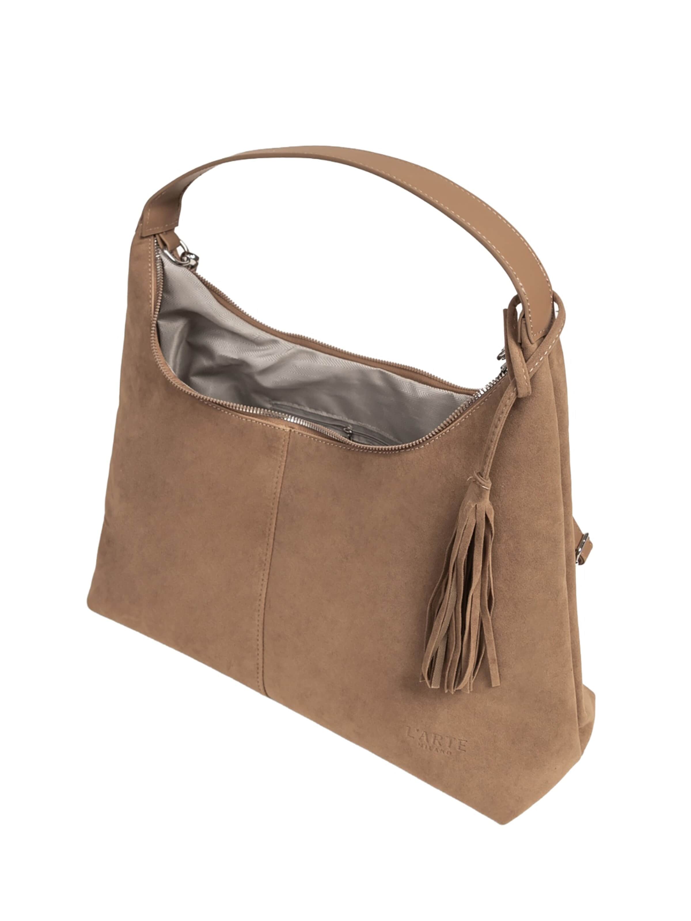 L'Arte Milano Shoulder Bag in Brown