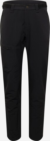 Maier Sports Regular Outdoor Pants 'Foidit' in Black: front