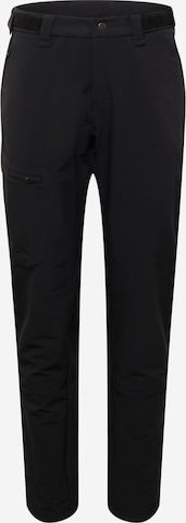 Maier Sports Regular Outdoor Pants 'Foidit' in Black: front