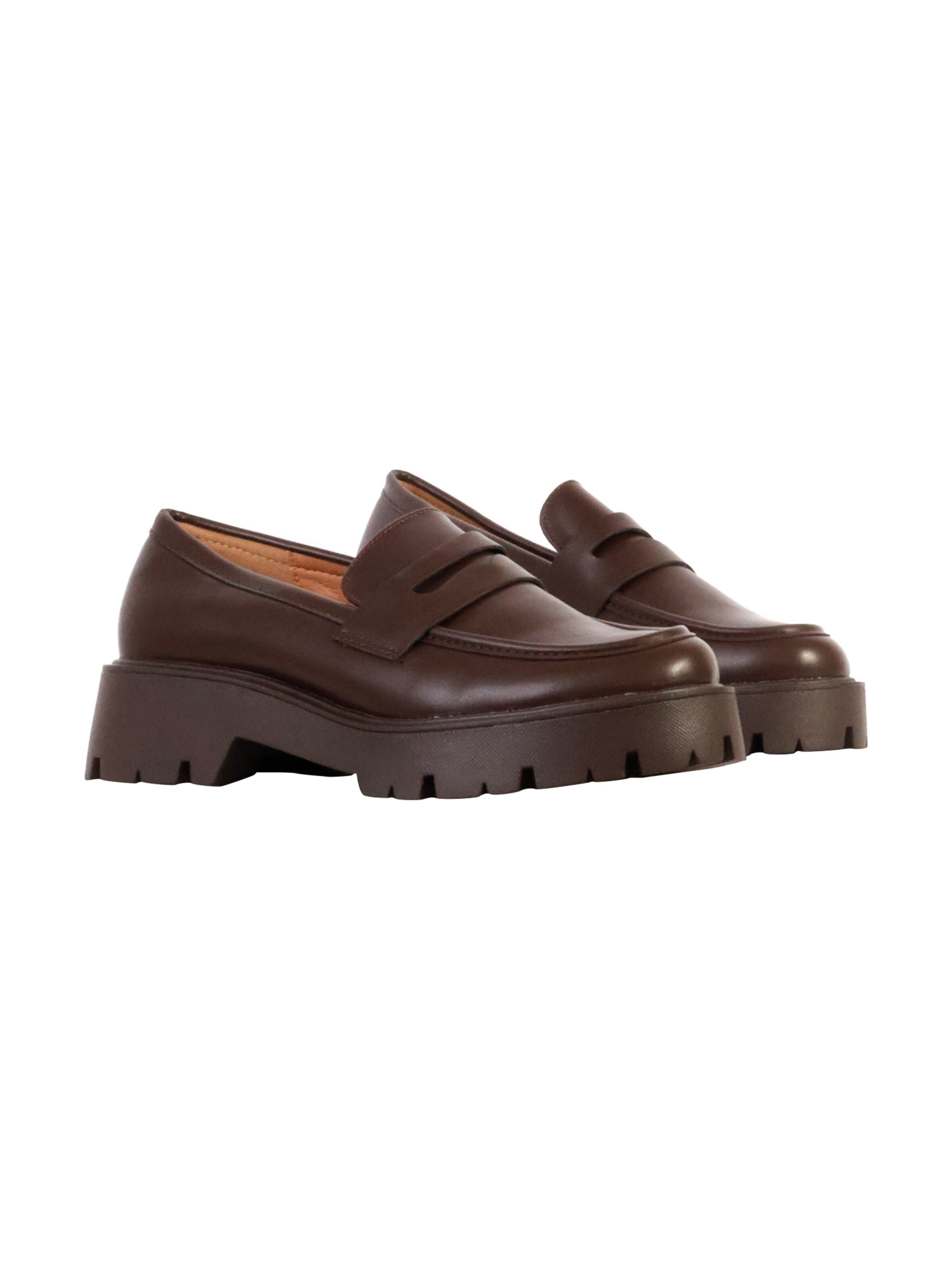 Super Mode Buty sznurowane 'Joalice' w kolorze brązowy