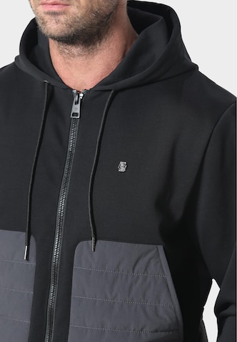 883Police Sweat jacket 'Millsap' in Black