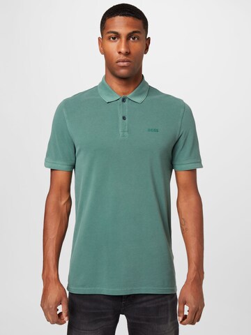 BOSS Regular Fit Poloshirt 'Prime' in Grün: predná strana