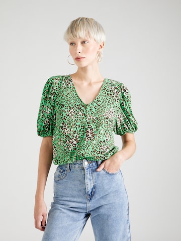 Marks & Spencer - Blusa 'Staple' em verde: frente