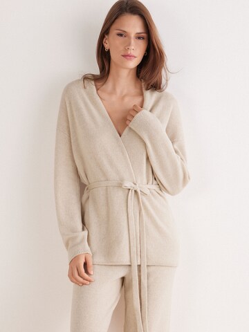 INTIMISSIMI Knit Cardigan in Beige