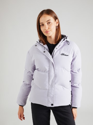 On Vacation Club Between-Season Jacket in Purple: front